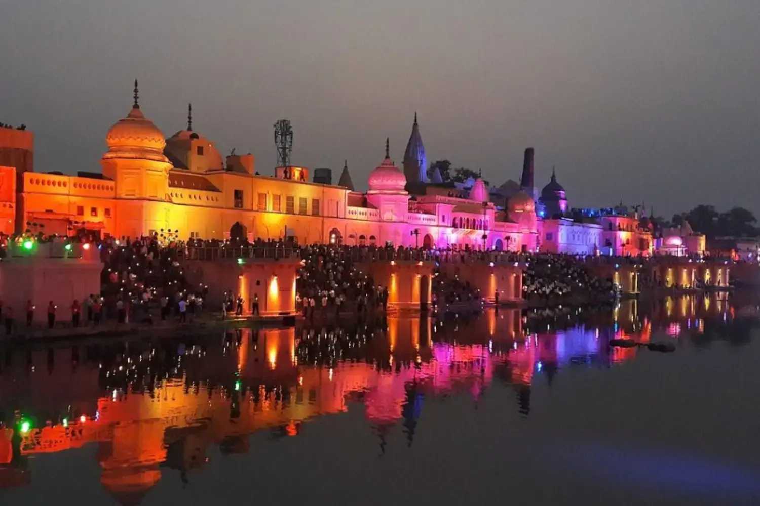 Ayodhya in Lights View