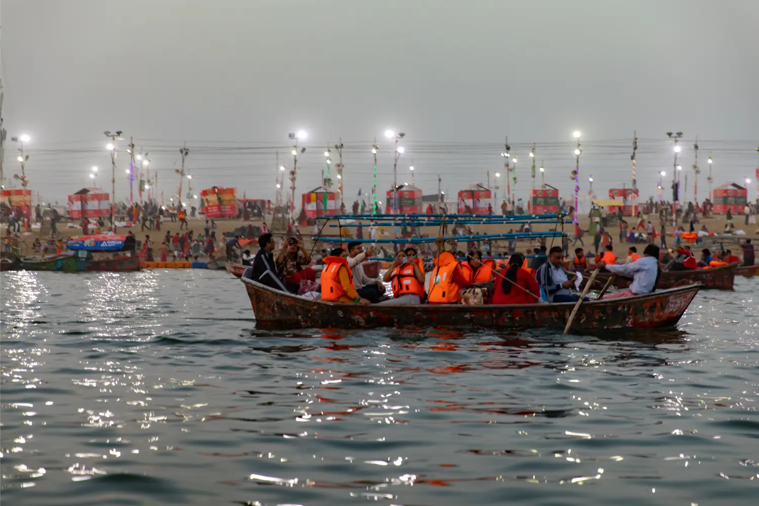 Boat Ride to the Sangam